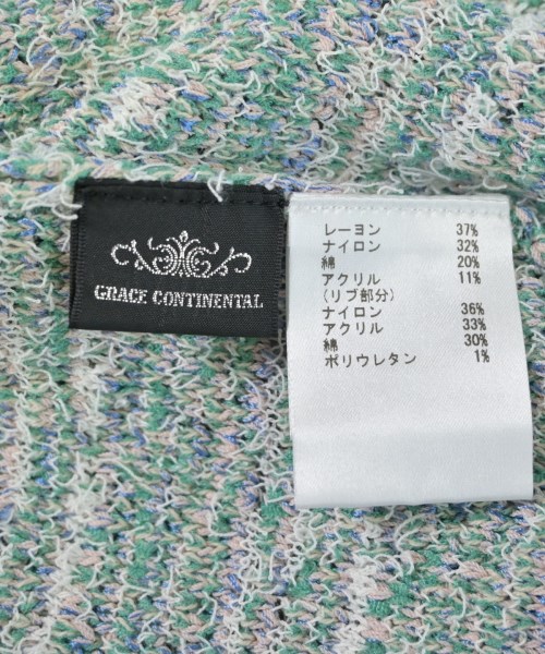 GRACE CONTINENTAL（グレース　コンチネンタル）ニット・セーター 緑 サイズ:36(S位) レディース/2200673895097