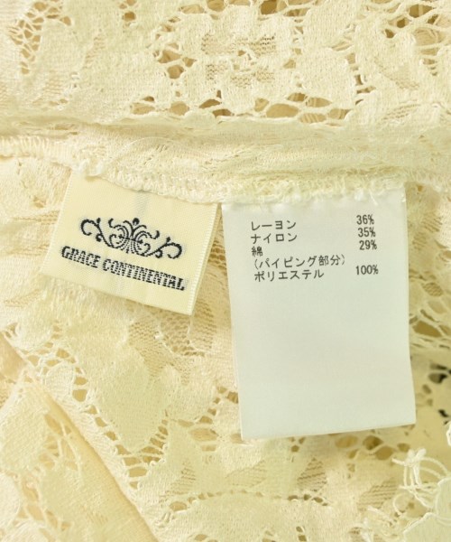 GRACE CONTINENTAL（グレース　コンチネンタル）ブラウス 白 サイズ:36(S位) レディース/2200681364042