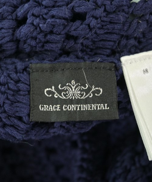 GRACE CONTINENTAL（グレース　コンチネンタル）カーディガン 紺 サイズ:36(S位) レディース/2200647379035