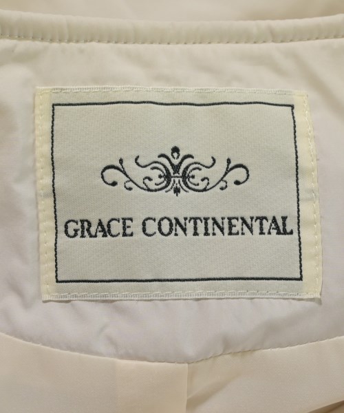 GRACE CONTINENTAL（グレース　コンチネンタル）ダウンコート 白 サイズ:36(S位) レディース/2200659724021