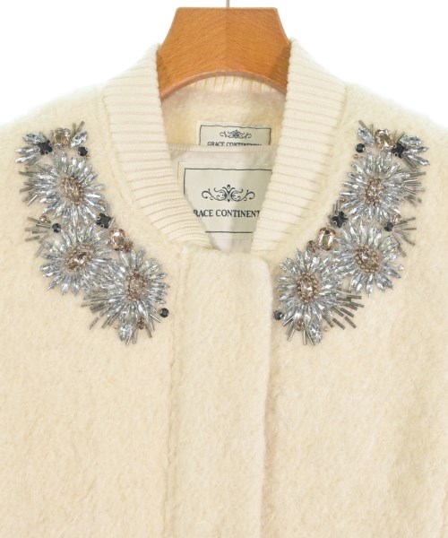 GRACE CONTINENTAL（グレース　コンチネンタル）ダウンコート 白 サイズ:36(S位) レディース/2200659724021