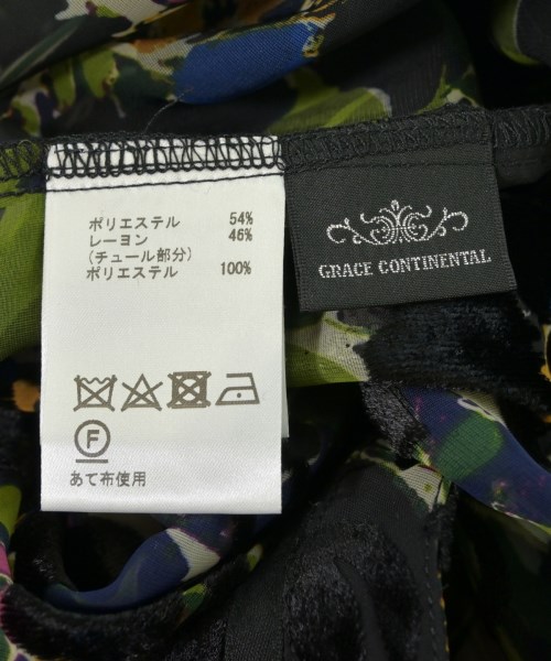GRACE CONTINENTAL（グレース　コンチネンタル）ブラウス 黒 サイズ:36(S位) レディース/2200706883206