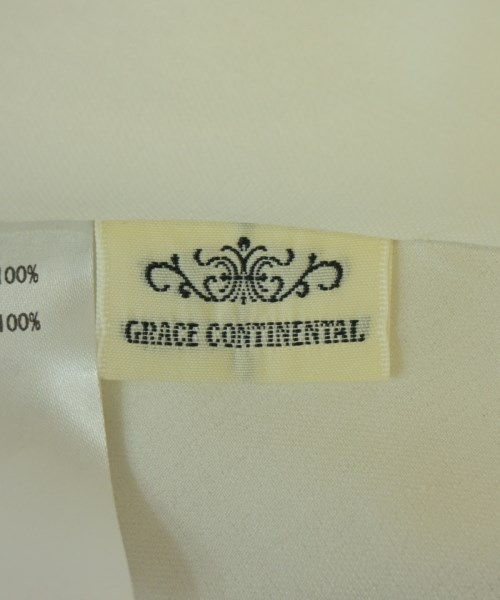 GRACE CONTINENTAL（グレース　コンチネンタル）ワンピース 白 サイズ:38(M位) レディース/2200706628067