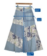 GRACE CONTINENTAL（グレース　コンチネンタル）ロング・マキシ丈スカート 青 サイズ:36(S位) レディース/2200711774032
