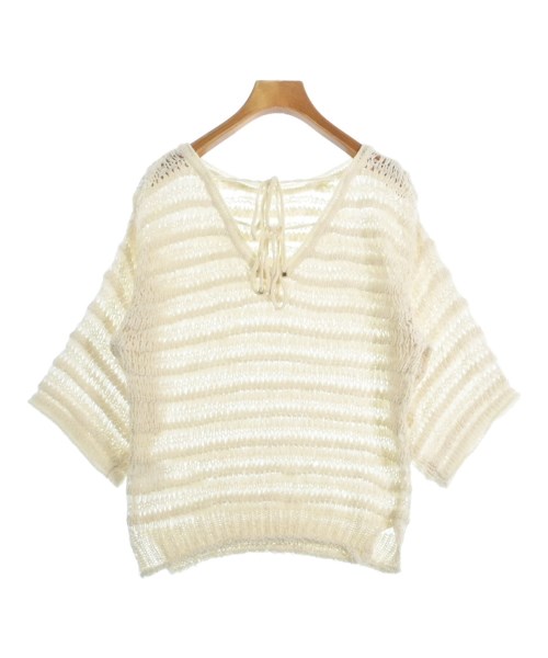 GRACE CONTINENTAL（グレース　コンチネンタル）ニット・セーター 白 サイズ:36(S位) レディース/2200665399039