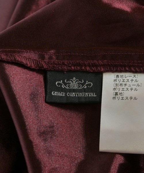 GRACE CONTINENTAL（グレース　コンチネンタル）ロング・マキシ丈スカート 赤 サイズ:36(S位) レディース/2200723508083