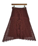 GRACE CONTINENTAL（グレース　コンチネンタル）ロング・マキシ丈スカート 赤 サイズ:36(S位) レディース/2200723508083