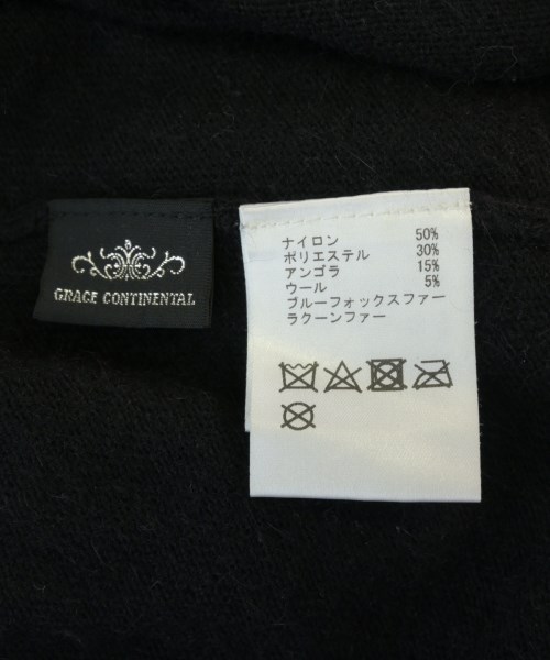 GRACE CONTINENTAL（グレース　コンチネンタル）ニット・セーター 黒 サイズ:36(S位) レディース/2200721868011