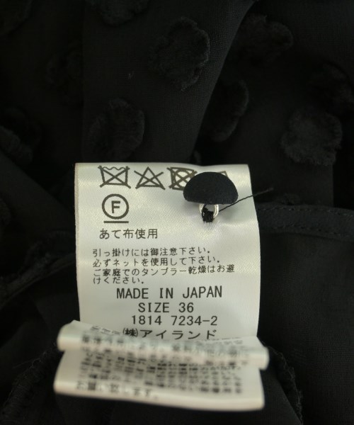GRACE CONTINENTAL（グレース　コンチネンタル）ブラウス 黒 サイズ:36(S位) レディース/2200720315349