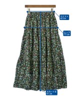 SACRA（サクラ）ロング・マキシ丈スカート 緑 サイズ:36(S位) レディース/2200720315523