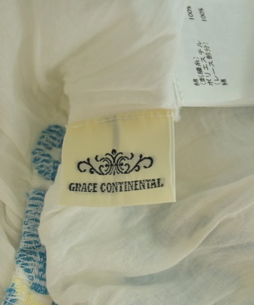 GRACE CONTINENTAL（グレース　コンチネンタル）ブラウス 白 サイズ:36(S位) レディース/2200719785078