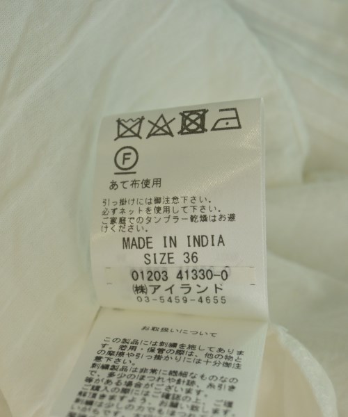 GRACE CONTINENTAL（グレース　コンチネンタル）ブラウス 白 サイズ:36(S位) レディース/2200719785078