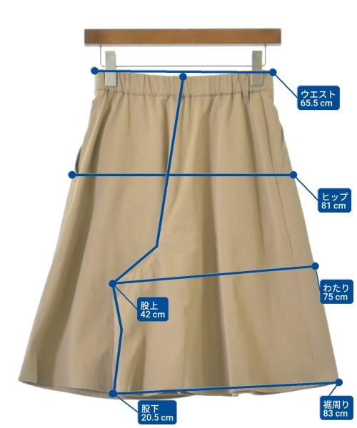 GRACE CONTINENTAL（グレース　コンチネンタル）ショートパンツ ベージュ サイズ:36(S位) レディース/2200720026016