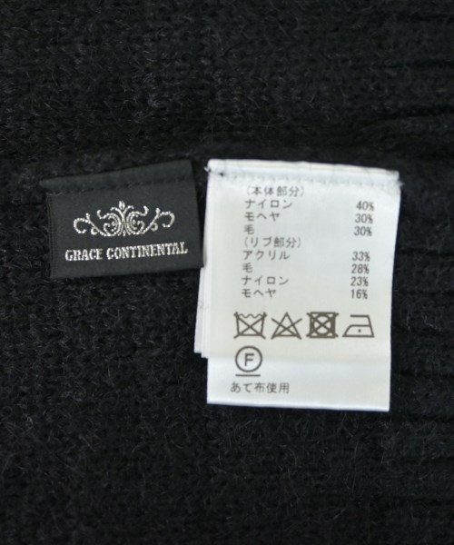 GRACE CONTINENTAL（グレース　コンチネンタル）ベスト 黒 サイズ:36(S位) レディース/2200681964198
