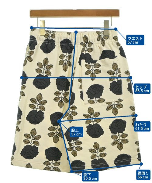 marimekko（マリメッコ）ショートパンツ 白 サイズ:XS レディース/2200632311071