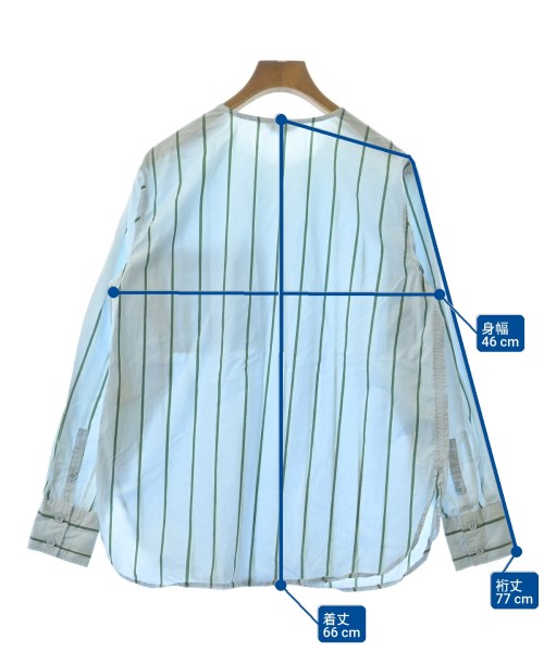 marimekko（マリメッコ）ブラウス 青 サイズ:36(S位) レディース/2200637041010