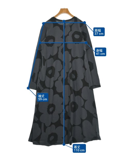 marimekko（マリメッコ）ワンピース グレー サイズ:XS レディース/2200638030051