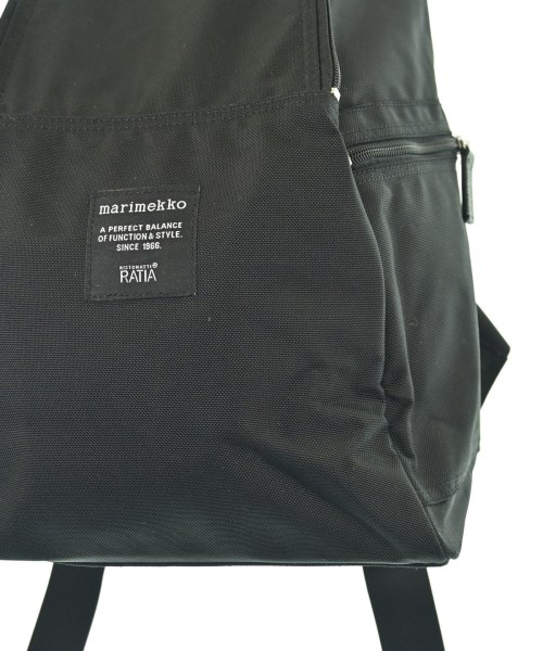 marimekko（マリメッコ）バックパック・リュック 黒 サイズ:- レディース/2200631104025