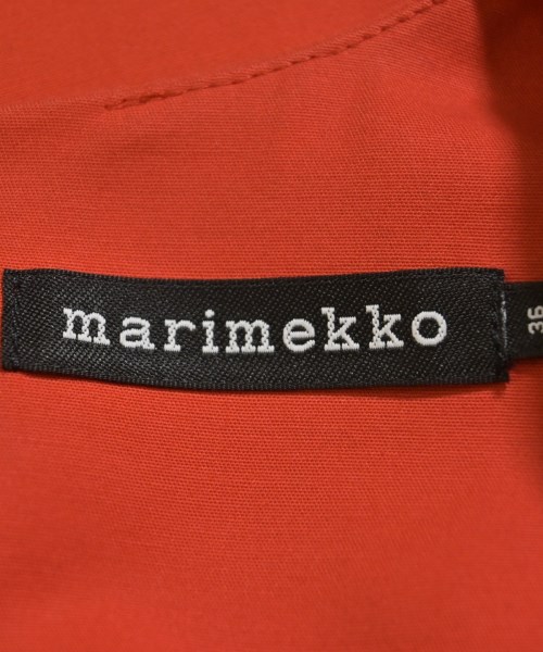 marimekko（マリメッコ）ワンピース オレンジ サイズ:36(S位) レディース/2200639232041
