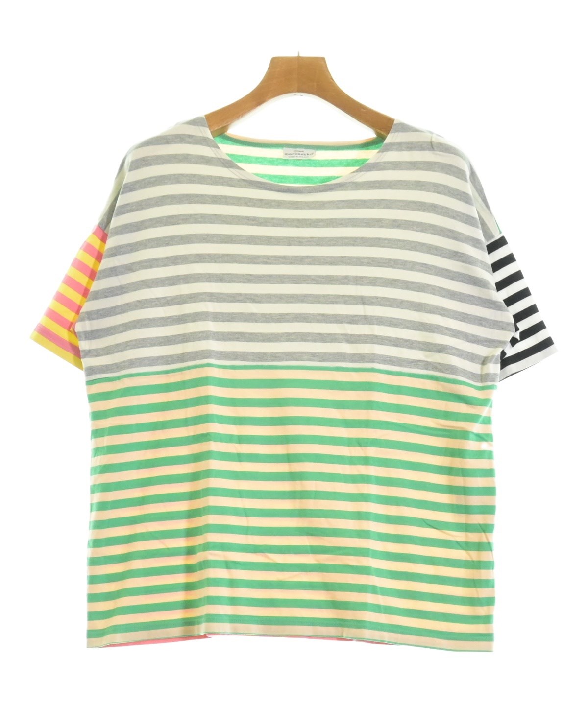 ほぼ未使用marimekko Tシャツ ほぼ未使用】marimekko 花柄Tシャツ 大きめLサイズ｜Yahoo