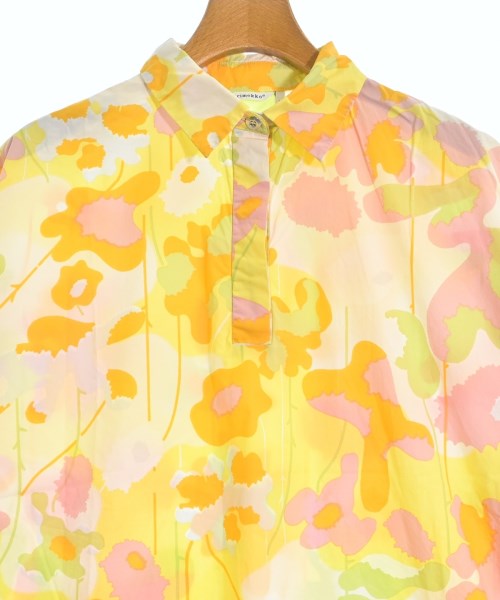 marimekko（マリメッコ）シャツワンピース オレンジ サイズ:S レディース/2200623153116