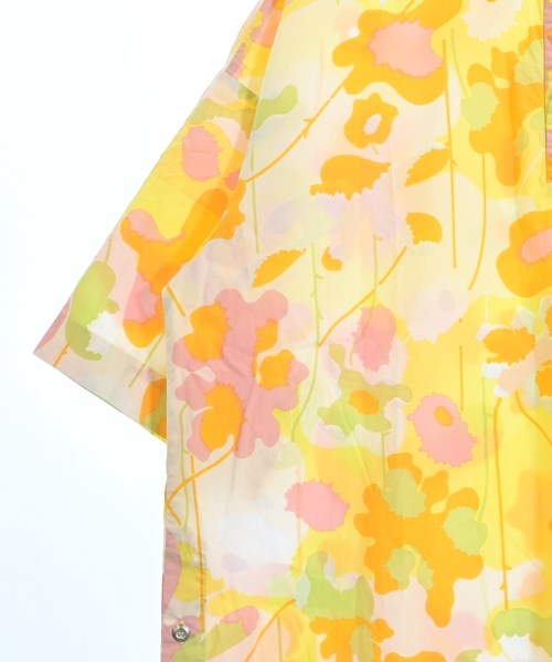 marimekko（マリメッコ）シャツワンピース オレンジ サイズ:S レディース/2200623153116