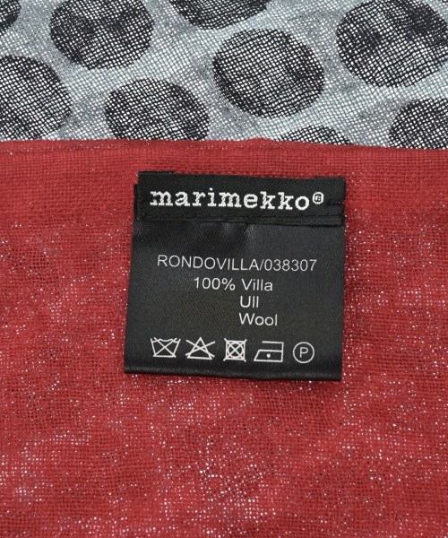 marimekko（マリメッコ）ストール グレー サイズ:- レディース/2200624974093