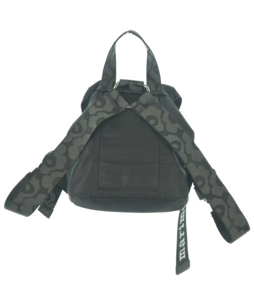 marimekko（マリメッコ）バックパック・リュック 黒 サイズ:- レディース/2200631534037