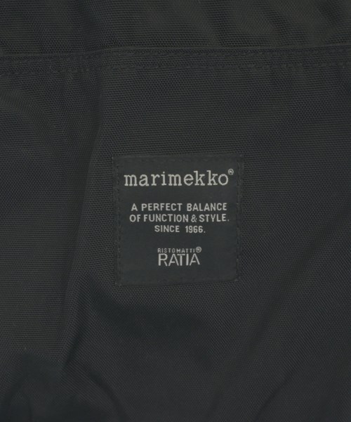 marimekko（マリメッコ）バックパック・リュック 黒 サイズ:- レディース/2200632097029