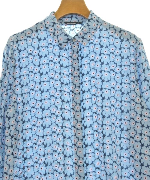 marimekko（マリメッコ）ブラウス 青 サイズ:36(S位) レディース/2200632231058