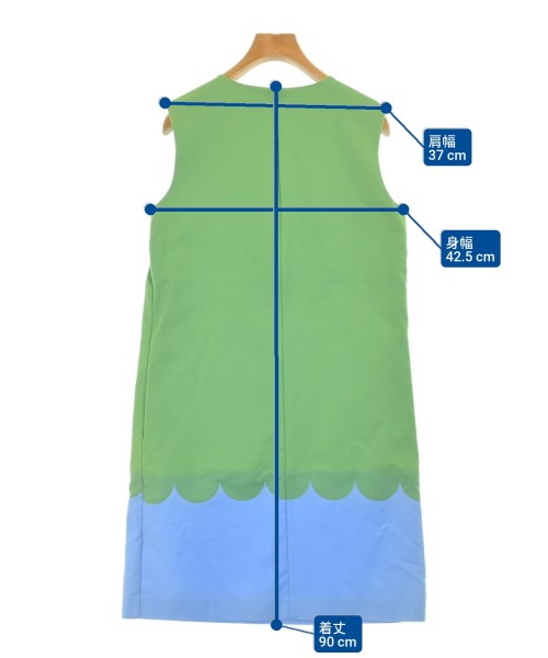 marimekko（マリメッコ）ワンピース 緑 サイズ:36(S位) レディース/2200634541018