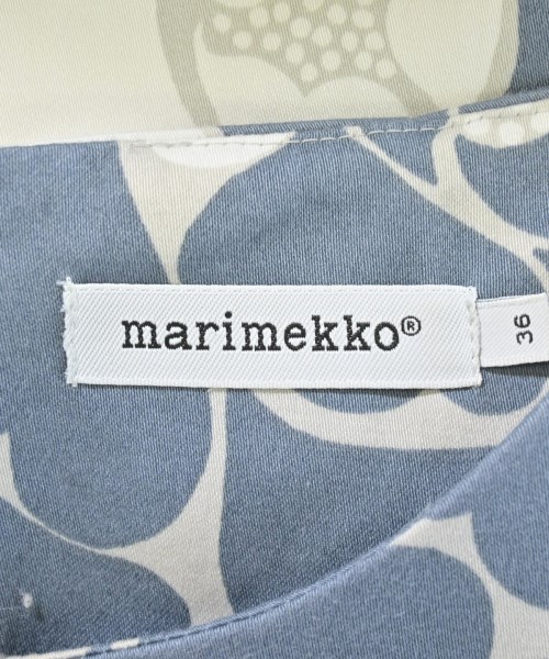 marimekko（マリメッコ）ワンピース 青 サイズ:36(S位) レディース/2200618445059