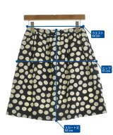 marimekko（マリメッコ）ひざ丈スカート 黒 サイズ:36(S位) レディース/2200611038012