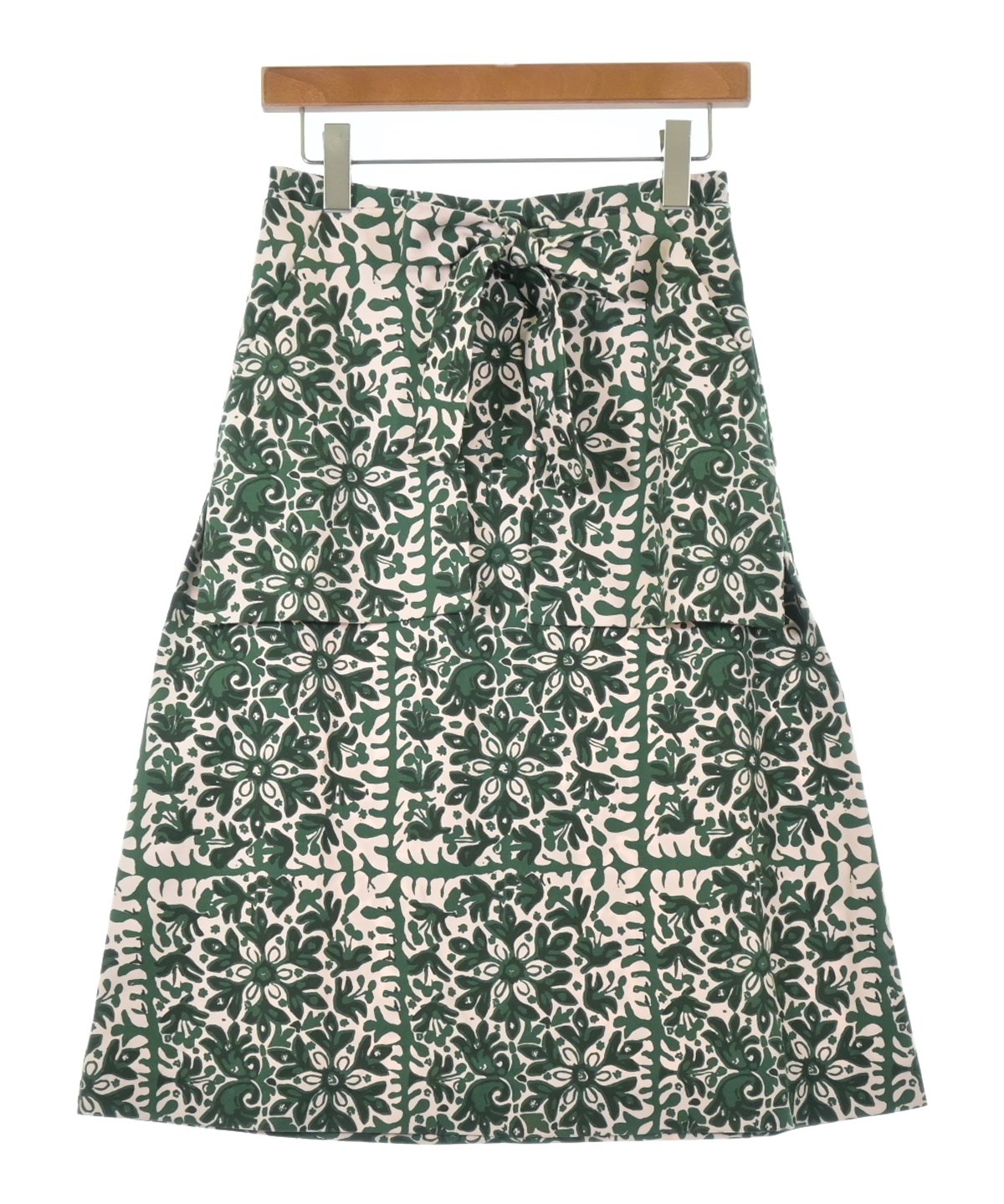マリメッコ ロングスカート marimekko(マリメッコ)ロング・マキシ丈スカート 緑 サイズ:36