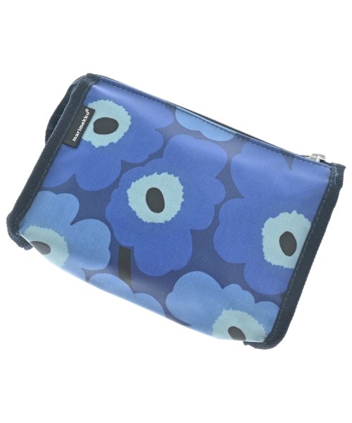 marimekko（マリメッコ）ポーチ 青 サイズ:- レディース/2200603593154