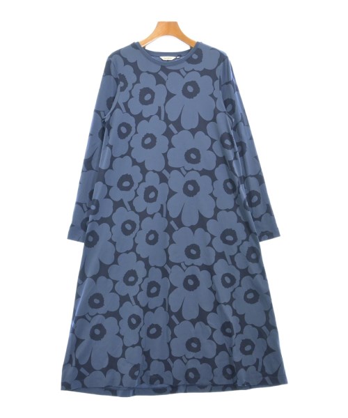 marimekko(マリメッコ) ワンピース サイズXS レディース - 黒×グレー