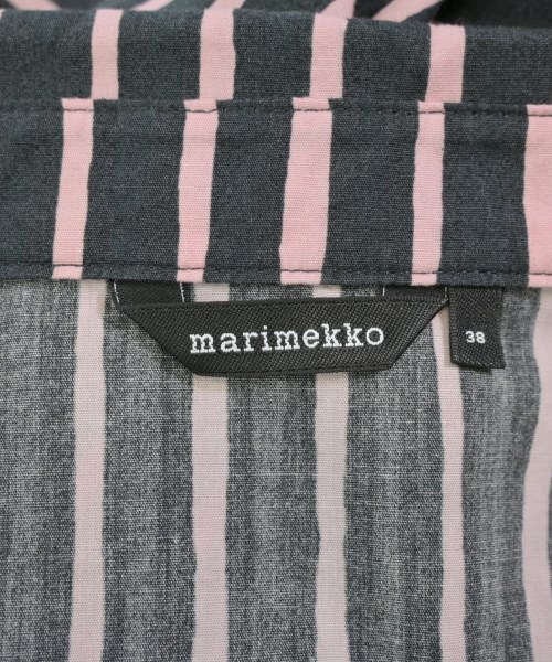 marimekko（マリメッコ）シャツワンピース 黒 サイズ:38(M位) レディース/2200693899112