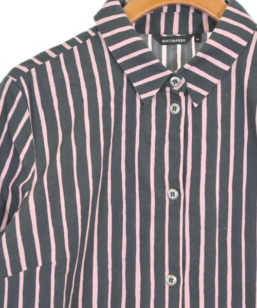 marimekko（マリメッコ）シャツワンピース 黒 サイズ:38(M位) レディース/2200693899112