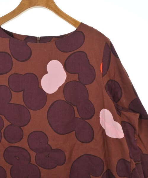 marimekko（マリメッコ）ブラウス 茶 サイズ:40(M位) レディース/2200656283071