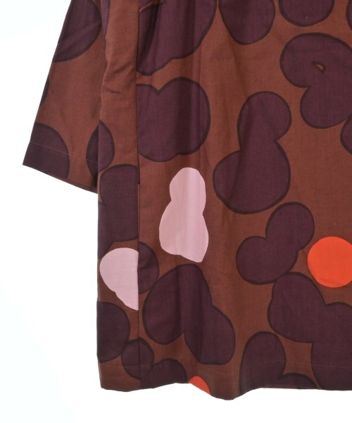marimekko（マリメッコ）ブラウス 茶 サイズ:40(M位) レディース/2200656283071
