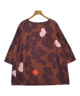 marimekko（マリメッコ）ブラウス 茶 サイズ:40(M位) レディース/2200656283071