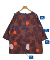 marimekko（マリメッコ）ブラウス 茶 サイズ:40(M位) レディース/2200656283071