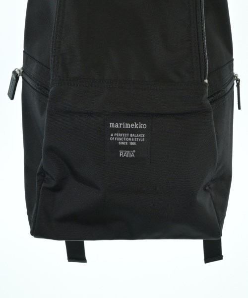 marimekko（マリメッコ）バックパック・リュック 黒 サイズ:- レディース/2200656956036