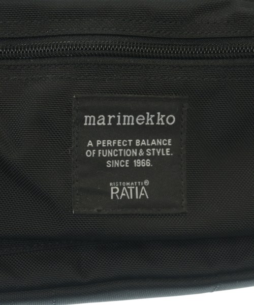 marimekko（マリメッコ）ショルダーバッグ 黒 サイズ:- レディース/2200708624340