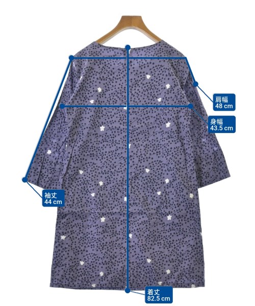 marimekko（マリメッコ）ワンピース 紫 サイズ:34(XS位) レディース/2200648815051