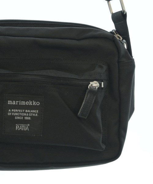 marimekko（マリメッコ）ショルダーバッグ 黒 サイズ:- レディース/2200641892080