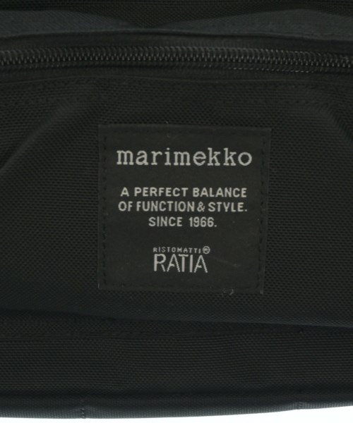 marimekko（マリメッコ）ショルダーバッグ 黒 サイズ:- レディース/2200641892080