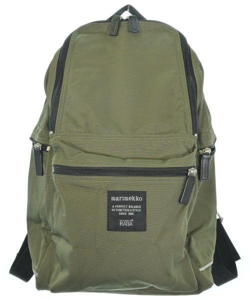 marimekko(マリメッコ)バックパック・リュック カーキ サイズ:-/2200650267046