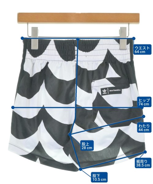 marimekko（マリメッコ）ショートパンツ 白 サイズ:XS レディース/2200652293104