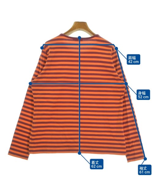 marimekko（マリメッコ）Tシャツ・カットソー オレンジ サイズ:XL レディース/2200652776034